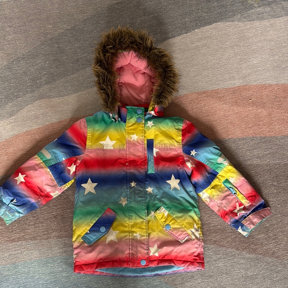 Boden ski waterproof jacket size 5-6Y
